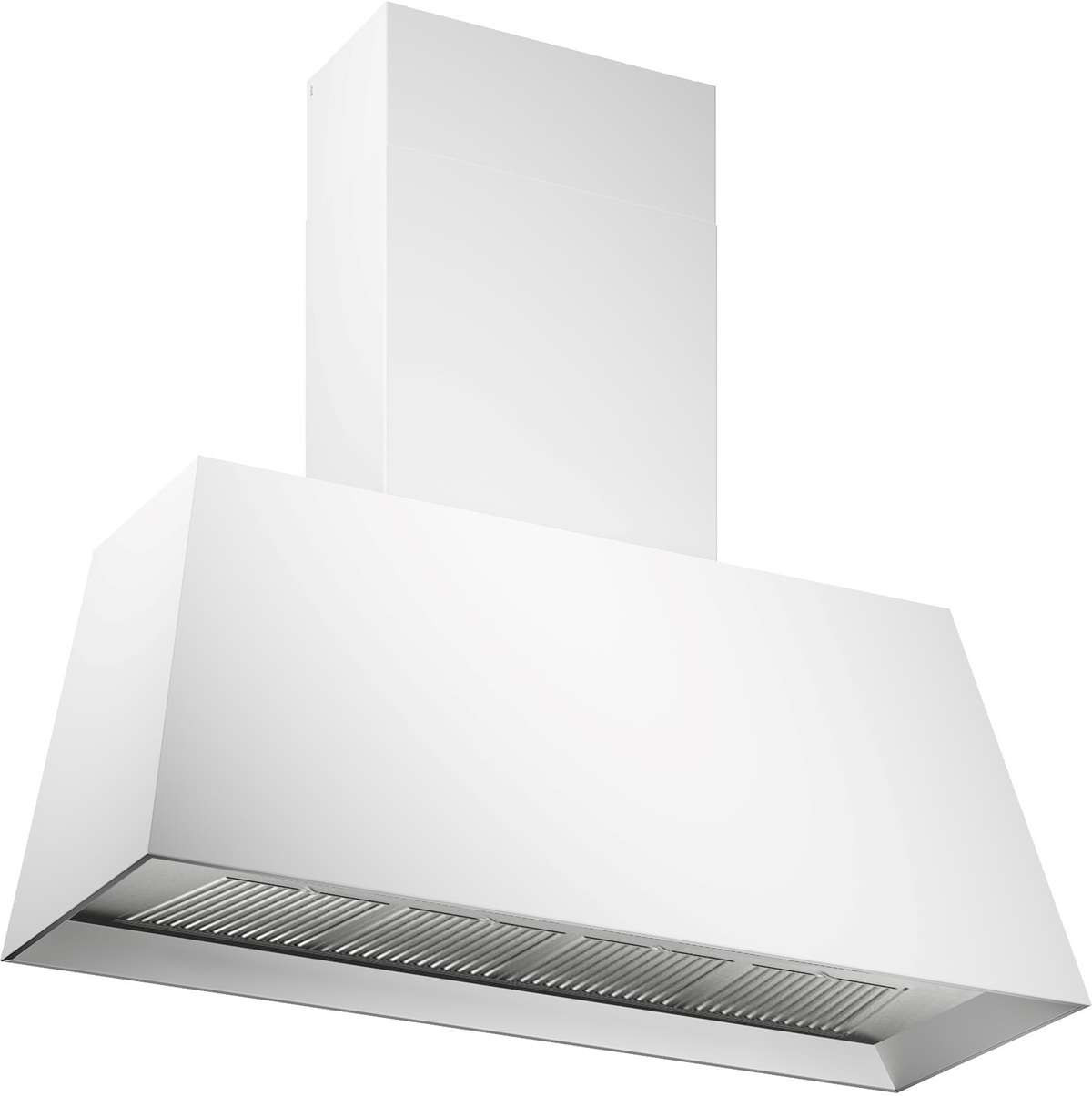 Bertazzoni KMC48BI 48" Contemporary Master Series Contemporary Canopy Wall Mount Hood - 600 CFM - Matte White