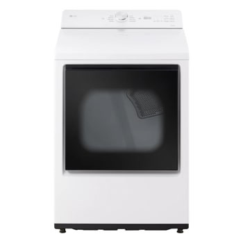 DLG8201W LG 27" Ultra Large Capacity Gas Dryer 7.3 cu. ft. with AI Sensing - Alpine White