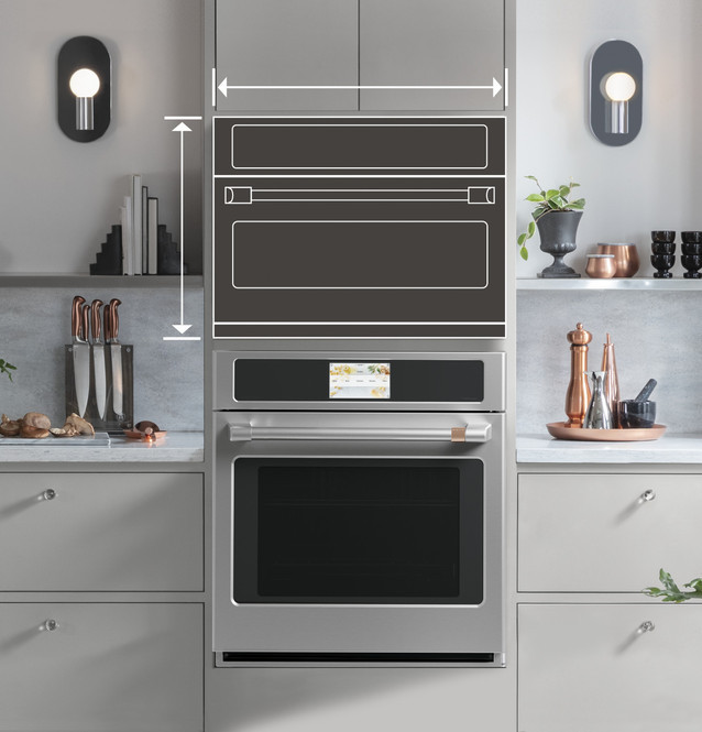 GE Cafe CWB713P2VS1 Built-In Microwave Convection Oven - Thumbnail 3