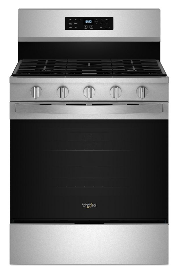 WFGS5030RZ Whirlpool 30" Gas Range with No Preheat Air Fry - Fingerprint Resistant Stainless Steel