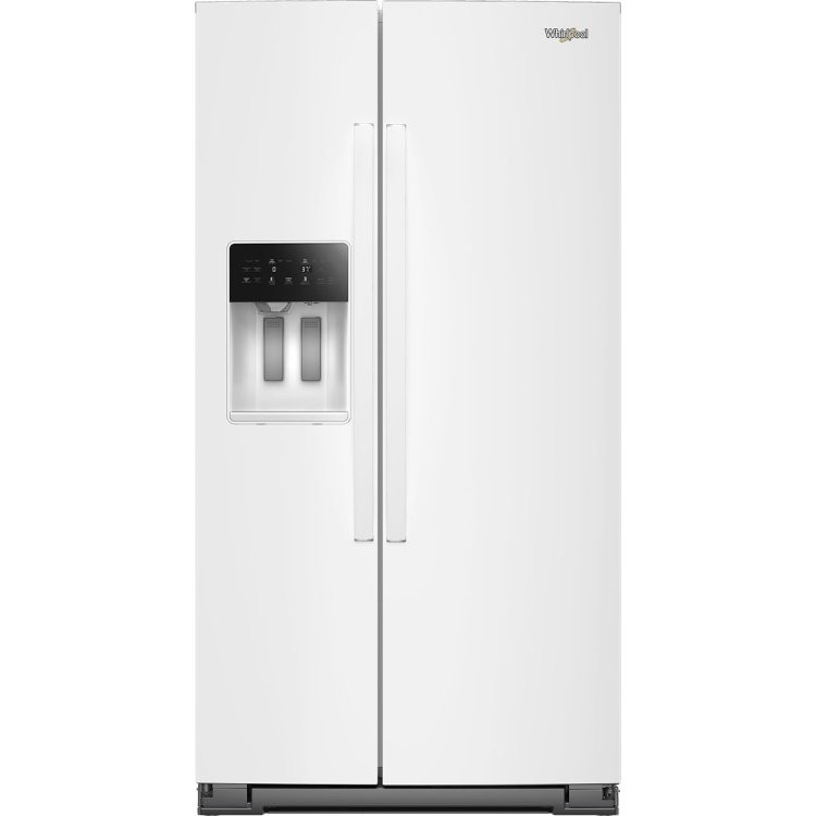WRSC5536RW Whirlpool 36" Counter Depth Side-by-Side Refrigerator 21 cu. ft.- White