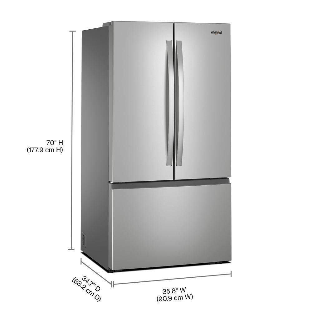Whirlpool WRFF3136SZ French Door Refrigerator - Thumbnail 3