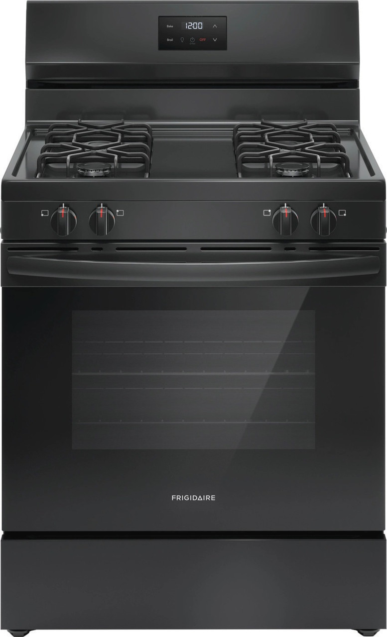 Frigidaire FCRG3051BB 30" Gas Range - Black