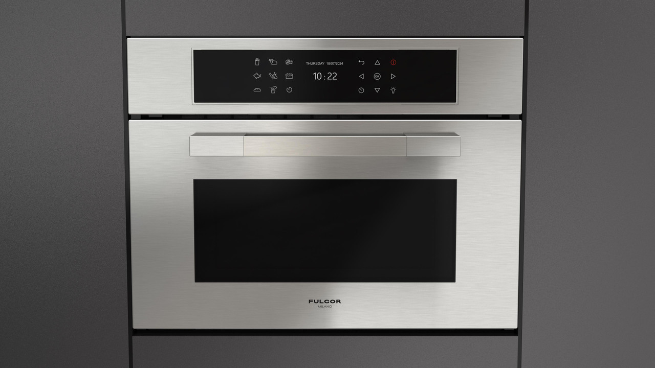 F7MSPD24S1 Fulgor Milano 24" Combination Convection Speed Oven - Matteo 700 Series - Stainless Steel