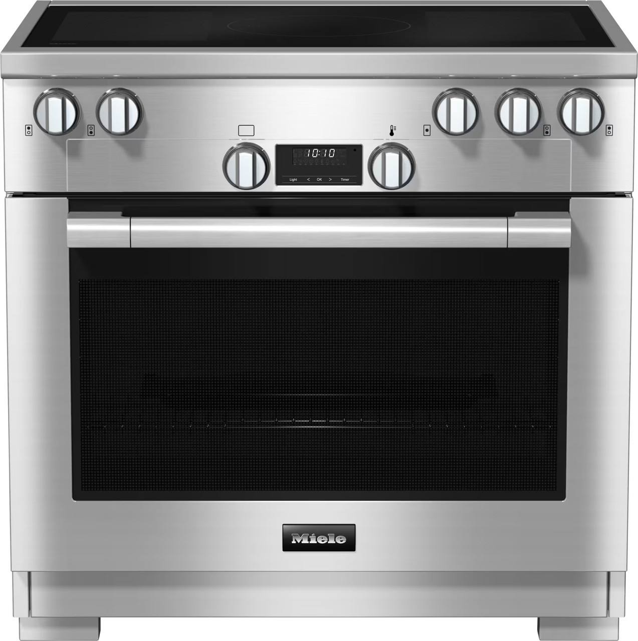 HR1432I3 Miele 36'' Induction Range - Clean Touch Steel - US Appliance