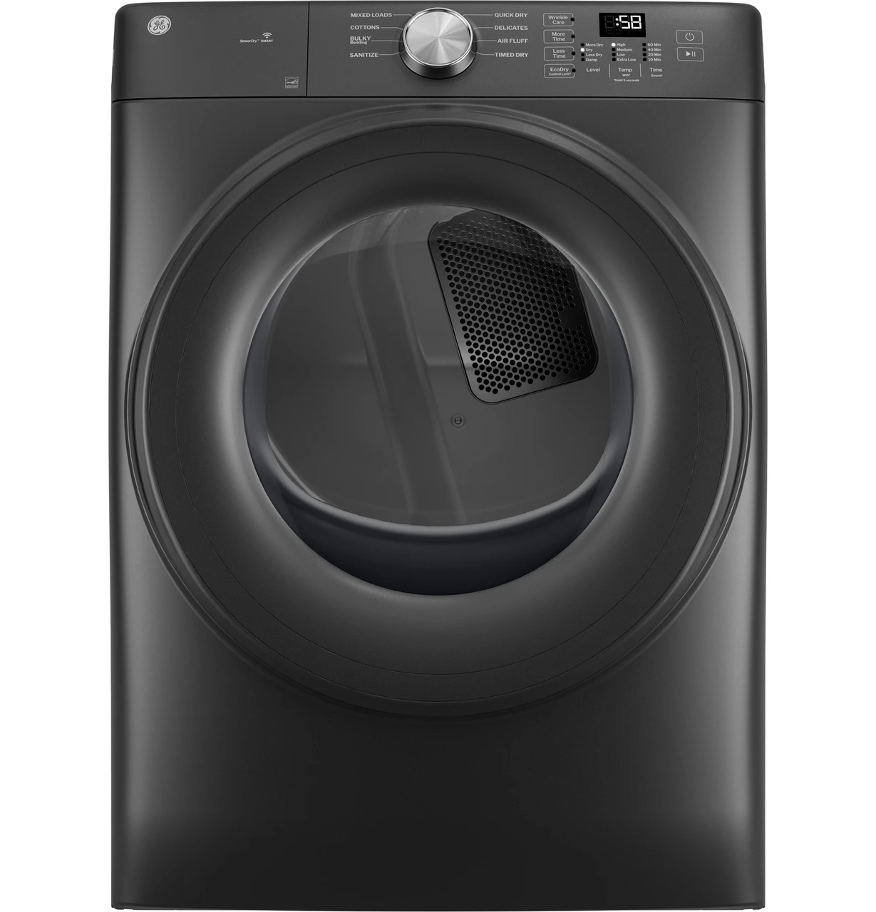 GE GFD35ESPYDS 28" Smart Electric Dryer 7.8 cu. Ft. - Carbon Graphite