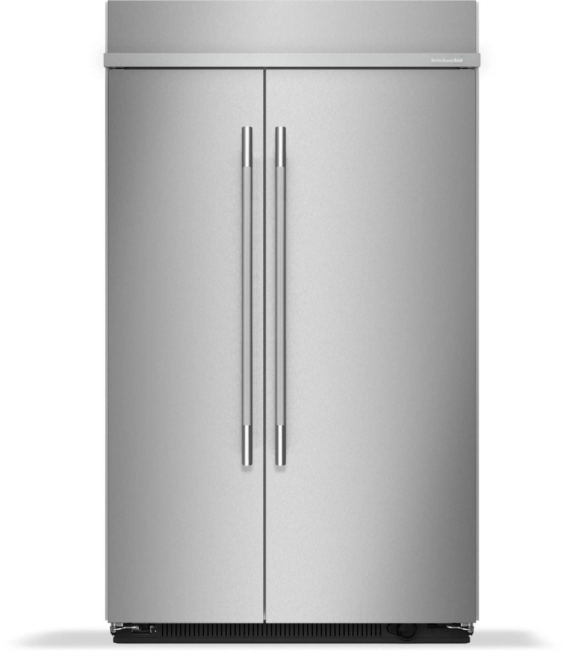 KitchenAid KBSN748SPS 48" Built-In Side-by-Side Refrigerator with Platinum Interior 30 Cu. Ft. - PrintShield Stainless Steel