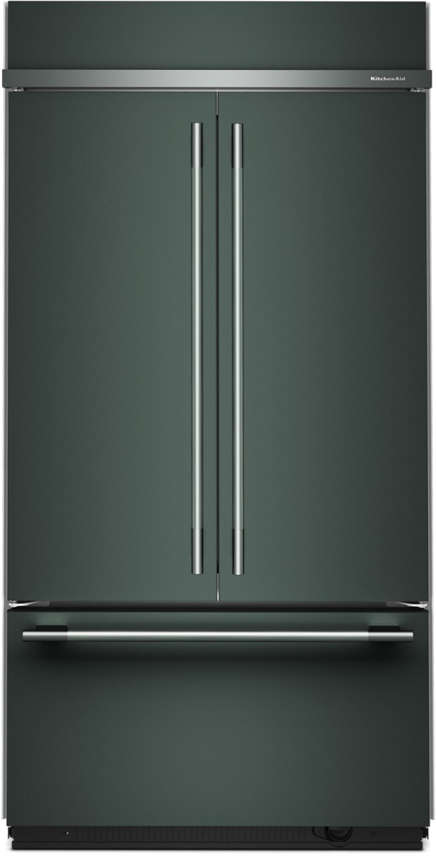 KitchenAid KBFN542SJP 42" Built-In French Door Bottom Mount Refrigerator with Platinum Interior 24.2 Cu. Ft. - Juniper