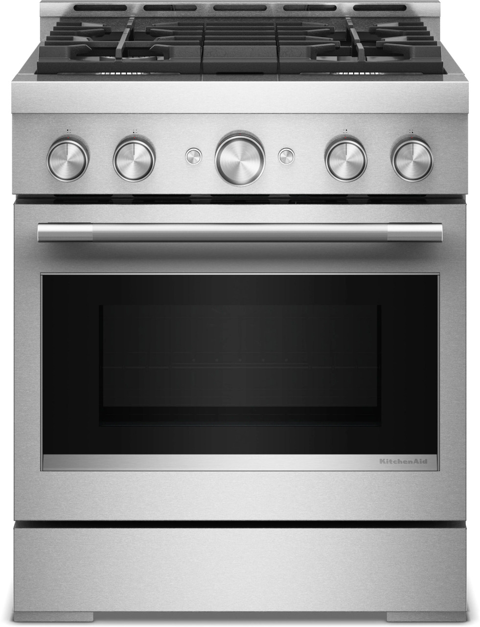 KitchenAid KFGS930SSS 30" Commercial-Style Gas Range with Griddle - Stainless Steel