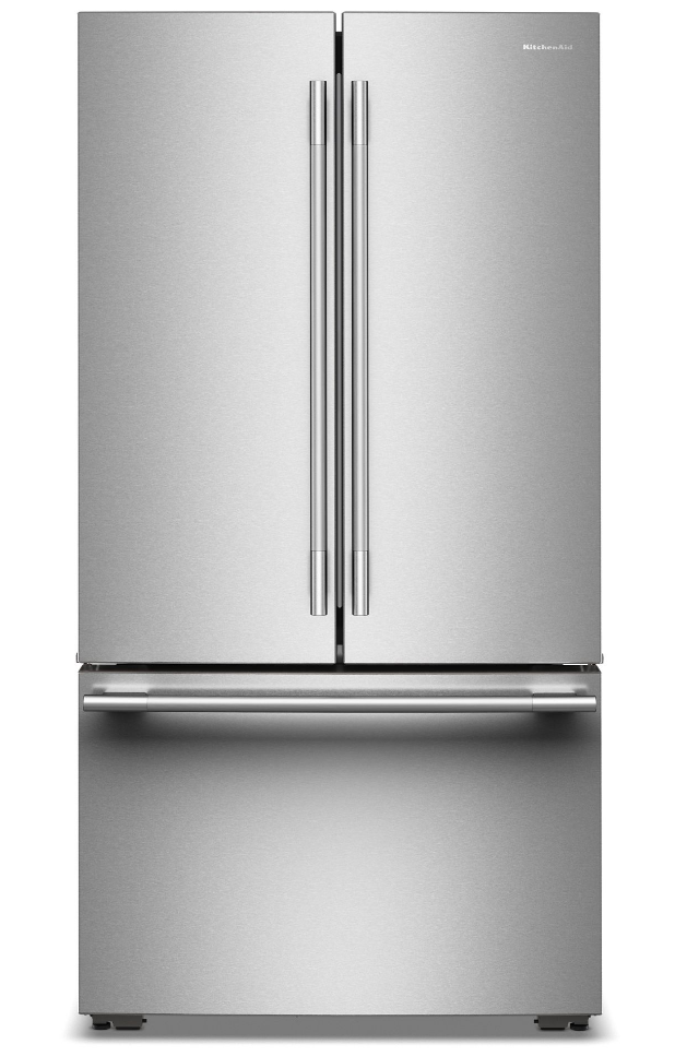 KitchenAid KRFC236SPS 36" Counter Depth French Door Refrigerator Internal Water Dispenser and Ice Maker 24 cu. Ft. - PrintShield Stainless Steel