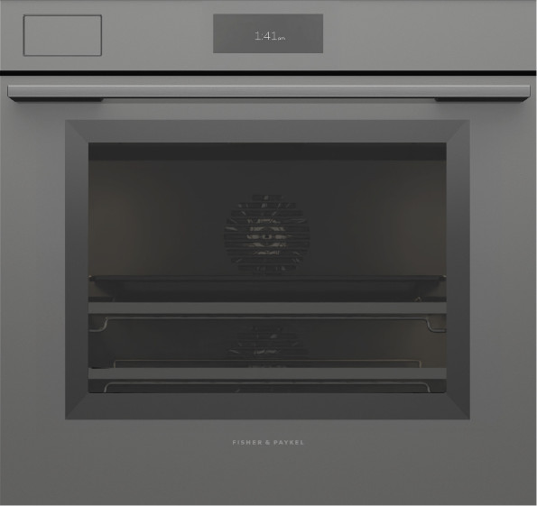 Fisher & Paykel OB30SMPSUG3 30" Series 11 Minimal Single Wall Oven with Steam Assist and Self Cleaning - Gray