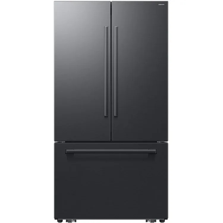 Samsung RF70H30KEEAA 36" Bespoke AI 3-Door French Door Refrigerator 30 cu. ft. - Fingerprint Resistant Matte Black