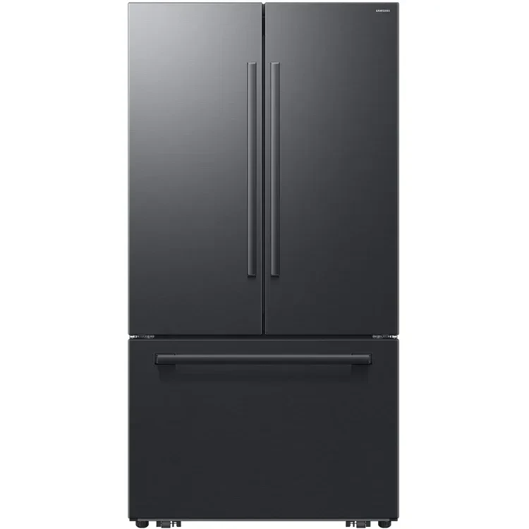 Samsung RF70H30KEEAA 36" Bespoke AI 3-Door French Door Refrigerator 30 cu. ft. - Fingerprint Resistant Matte Black
