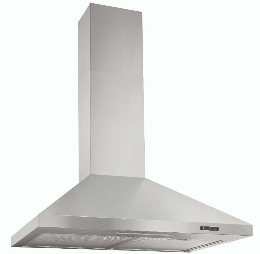 JVW5301SJSS GE 30" Wall Mount Pyramid Chimney Hood Stainless Steel