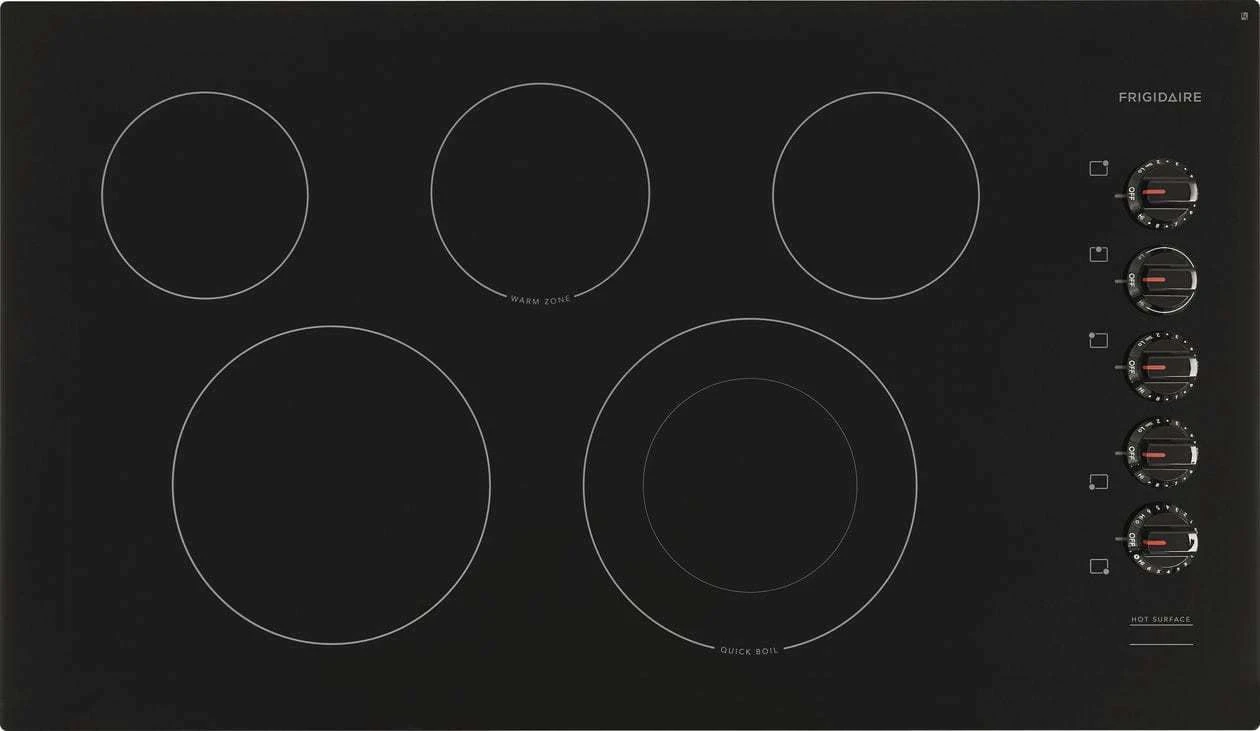 FFEC3625UB Frigidaire 36" Electric Smoothtop Cooktop with Ceramic Glass