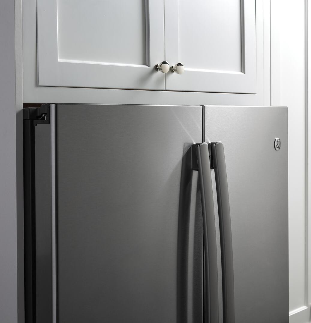 PWE23KYNFS GE Profile 36" 23.1 Cu. Ft. Counter Depth French Door Refrigerator Fingerprint