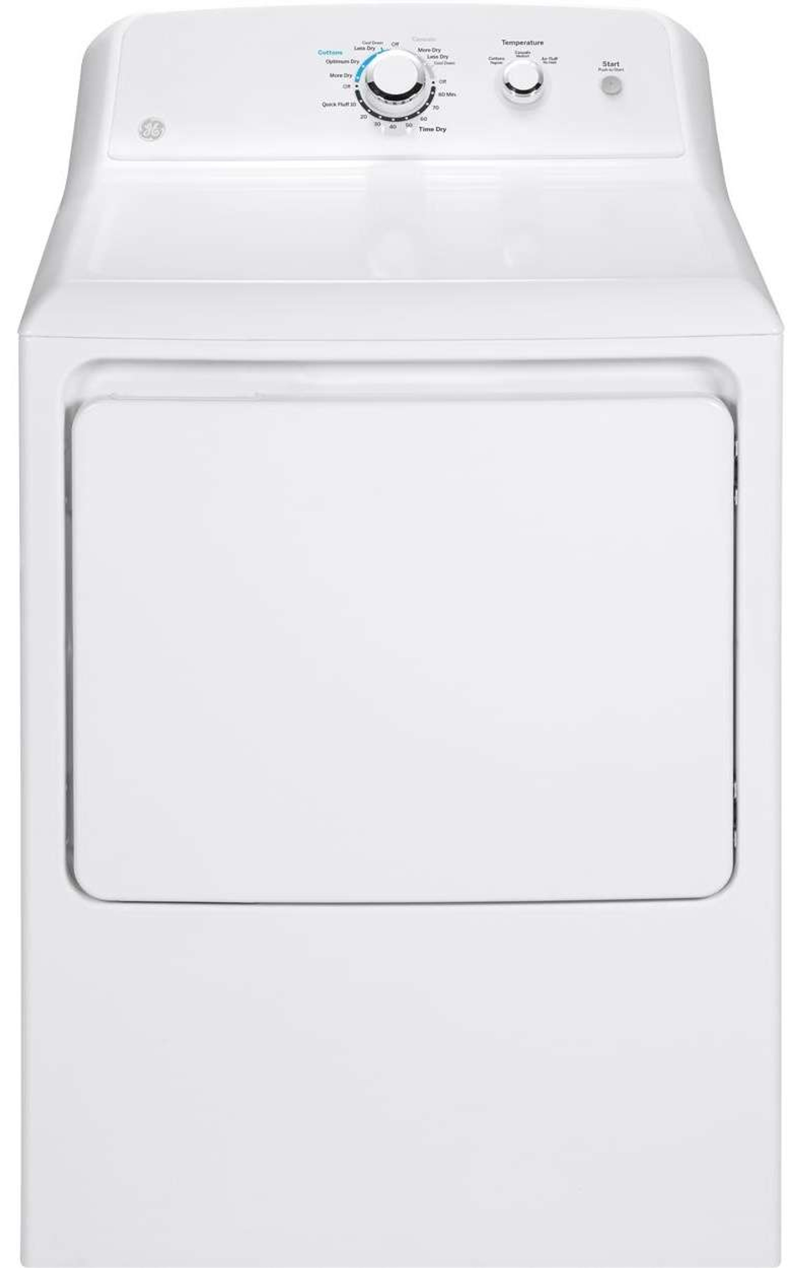 GTD33EASKWW GE 27" Front Load Electric Dryer with 7.2 cu. ft. Capacity