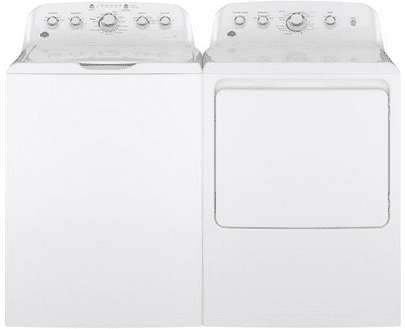 GTD42EASJWW GE 7.2 cu. ft. Capacity Aluminized Alloy Drum Electric