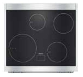 HR16222 Miele 30" MTouch Induction Range Stainless Steel