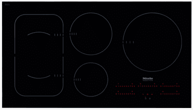 KM6375 Miele 36" Flush Mounted Glass Induction Cooktop 208/204v