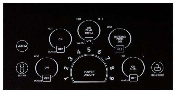 LSCE365ST LG Studio 36" Radiant Cooktop with Smoothtouch Controls