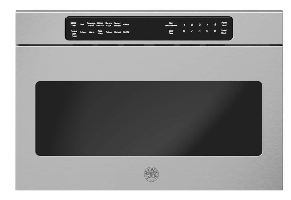 KB6524PSY Sharp 24" Easy Open Microwave Drawer Stainless Steel