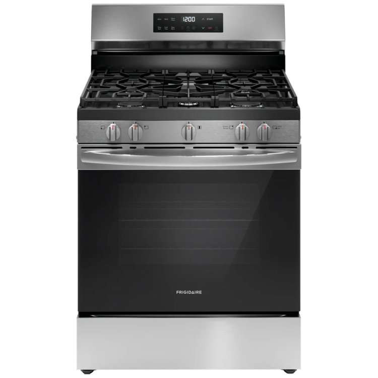 FCRG3062AS Frigidaire 30" Freestanding Gas Range with Steam Clean