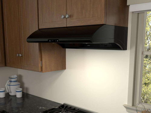 AK2136CB Zephyr 36" Typhoon Under Cabinet Range Hood - 850 CFM - Black