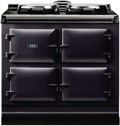 ADC3GBLK AGA Classic 39" Dual Control Range with Gas Ovens and Electric Cooktop - Black