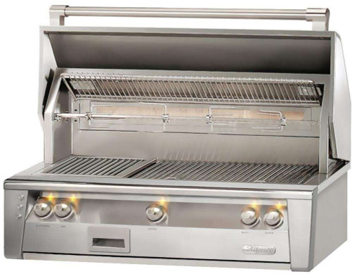 ALXE42NG Alfresco 42" Built-In Outdoor Grill - Natural Gas - Stainless Steel