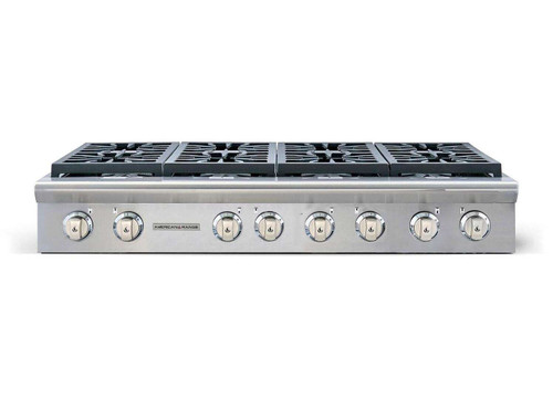 ARSCT-488N American Range Legend 48" Cooktop with 8 Sealed Burners - Natural Gas - Stainless Steel