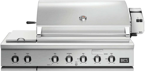 BH148RSL DCS 48" Series 7 Grill With Rotisserie and Side Burners with Ceramic Radiant Technology - LP Gas - Stainless Steel