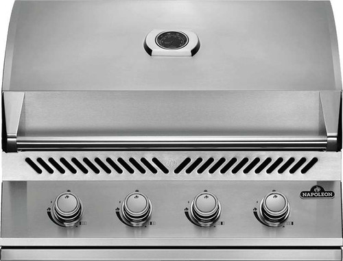 BI32PSS Napoleon Built-in 500 series 32" Grill Head - Liquid Propane - Stainless Steel