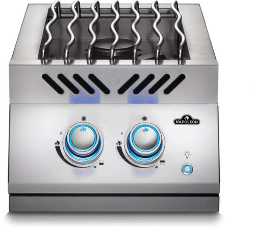 BIB12RTPSS Napoleon Built-in 700 Series Inline Dual Range Top Burner - Liquid Propane - Stainless Steel