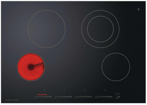 CE304DTB1 Fisher & Paykel 30" Minimal Series 5 Electric Cooktop - Black Glass