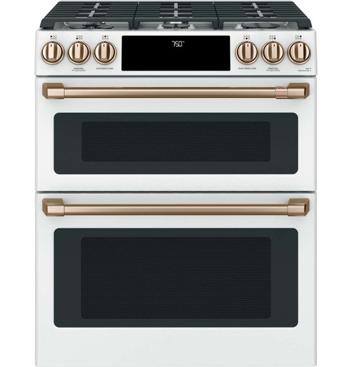 Built in electric double oven with slide and hide door discount