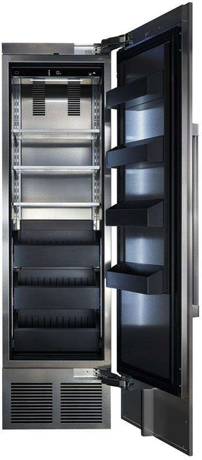 CR24F12R Perlick 24" Built-In All Freezer Column with Four Zone Cooling and Touch Screen Control Panel - Right Hinge - Custom Panel