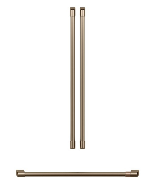 CXLB3H3PMBZ Cafe 36" French Door Pro refer kit - Brushed Bronze