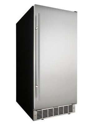 DIM32D1BSSPR Danby Silhouette Professional Mosel 15" Built-In Ice Maker with 3 Sizes of Cube Settings - Stainless Steel