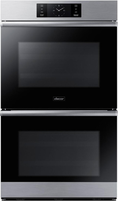 DOB30M977DS Dacor 30" Contemporary Electric Double Wall Oven with BrightVue Lights - Stainless Steel