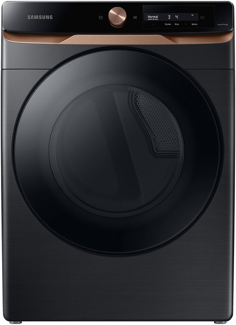 DVE46BG6500V Samsung 27" 7.5 cu. ft. Smart Dial Electric Dryer with Super Speed Dry and MultiControl - Brushed Black