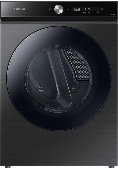 DVG53BB8700V Samsung 27" Bespoke 7.6 cu. ft. Ultra Capacity Gas Dryer with AI Powered Smart Dial - Brushed Black
