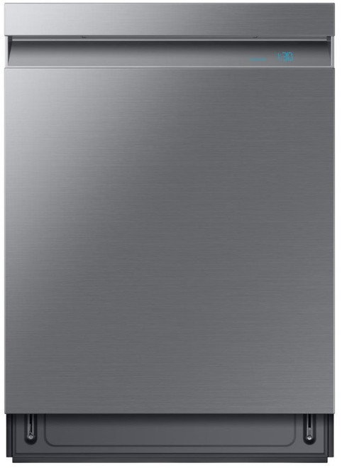 DW80R9950US Samsung 24" Dishwasher with Linear Wash System and Zone Booster - 39 dBa - Fingerprint Resistant Stainless Steel