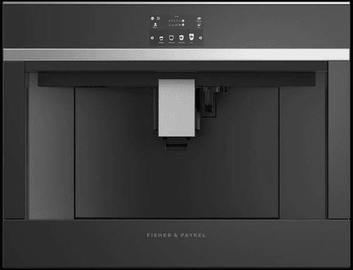 EB24DSX1 Fisher & Paykel 24" Built-In Coffee System with Self-Cleaning and 13 Coffee Options - Black