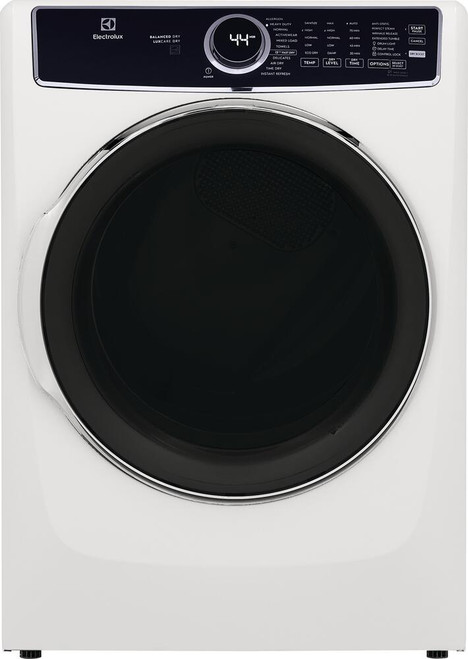 ELFG7637AW Electrolux 27" 8.0 cu. ft. Front Load Gas Dryer - White