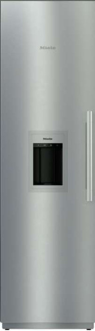 F2671SF Miele 24" MasterCool II Series Smart Built In Counter Depth Freezer Column with Ice Maker Ice/Water Dispenser - Left Hinge - Stainless Steel