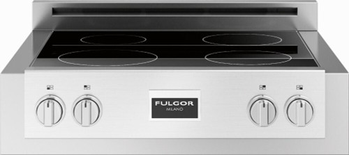 F6IRT304S1 Fulgor Milano 30" Electric Induction Rangetop with LED Power Display and Boost Function - Stainless Steel