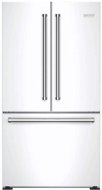 FBFD361PMW Bluestar 36" Counter Depth French Door Refrigerator - Matte White