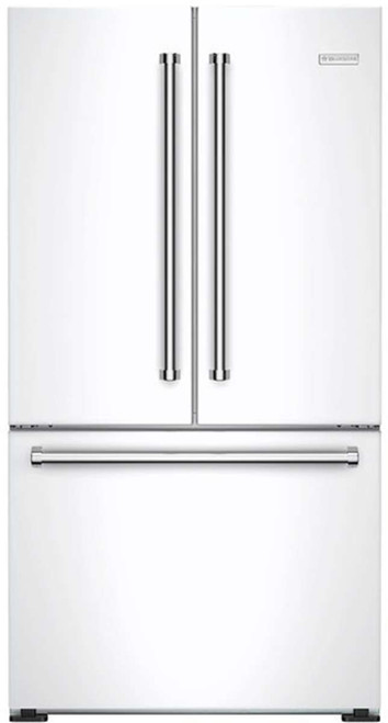 FBFD361PW Bluestar 36" Counter Depth French Door Refrigerator - Gloss White