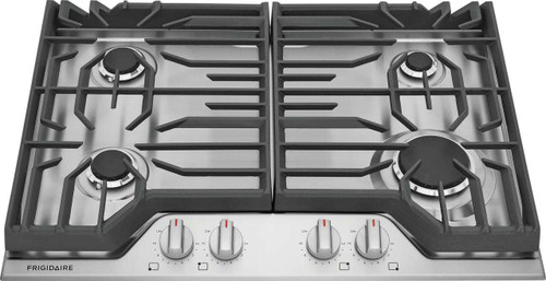 FCCG3027AS Frigidaire 30" Gas Cooktop with 4 Burners - Stainless Steel